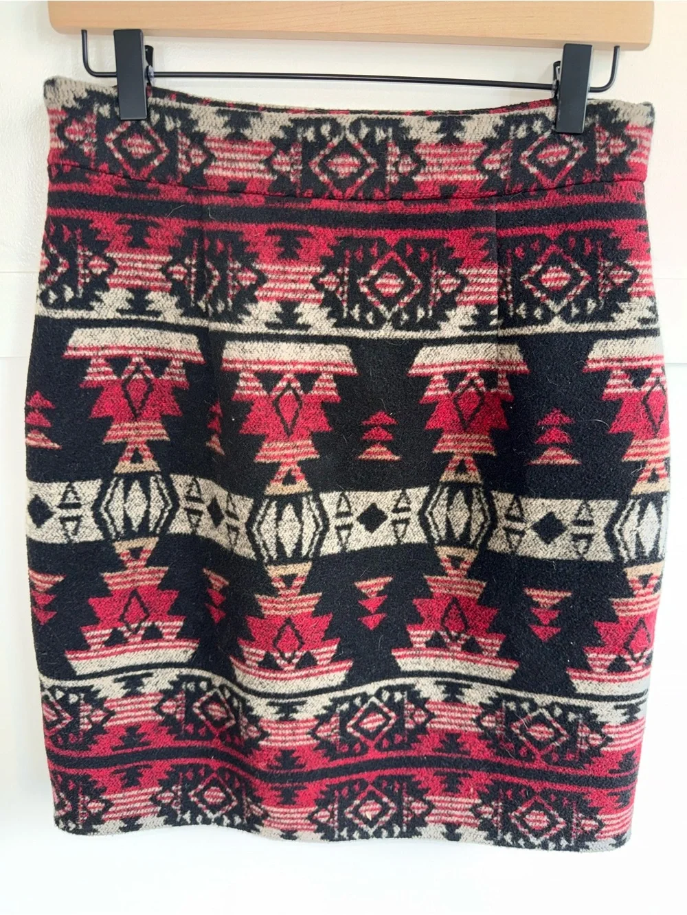 Anthropologie James Coviello‎ Pencil Skirt Aztec Southwest Festival Tribal Small